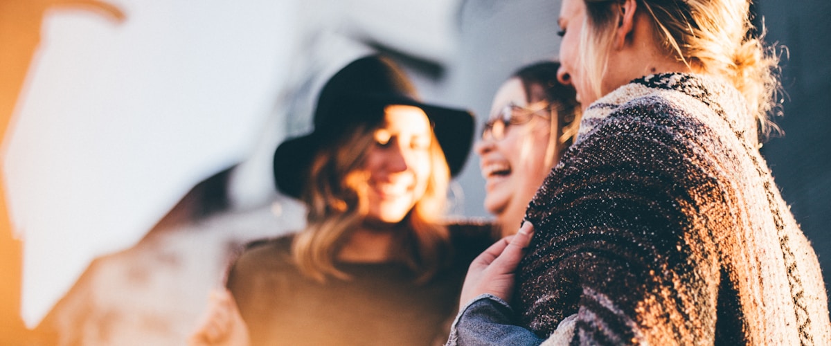 Women offering comfort and support to each other