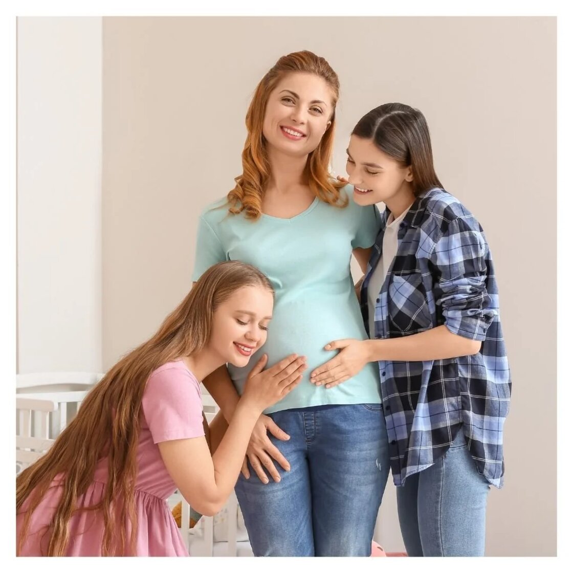 Happy surrogate mother smiling after successful surrogacy journey